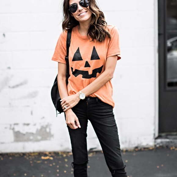 Pumpkin | Short Sleeve T-Shirt - Picture 4 of 5